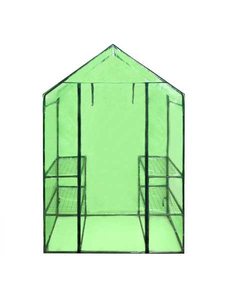 Drivhus Walk-in med 4 Hyller