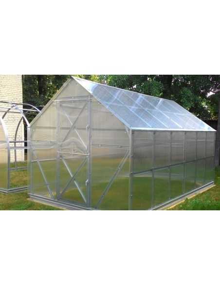 Takvindu Til Drivhus “Standard” Skrått Tak Med Plate