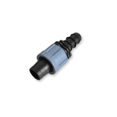 Slangekobling, dryppslange x LDPE/PE 16mm rør