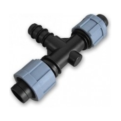 T-kobling dryppslange x 16mm x dryppslange