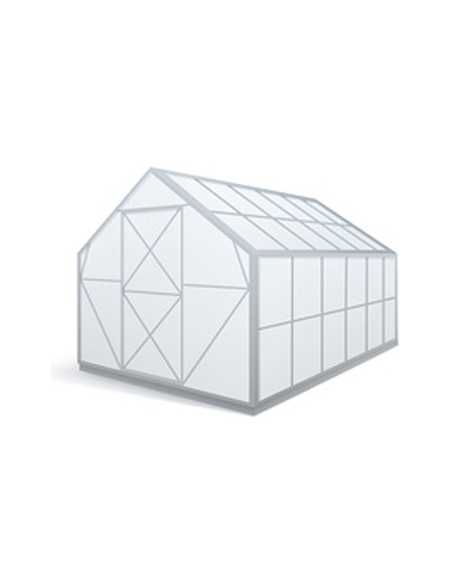 Takvindu Til Drivhus “Standard” Skrått Tak Med Plate