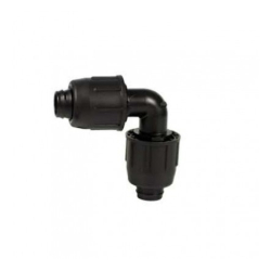 Albue slangekobling QJ 25 x 25mm