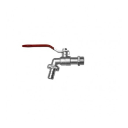 Tappekran av messing 3/4" utv.gjenge