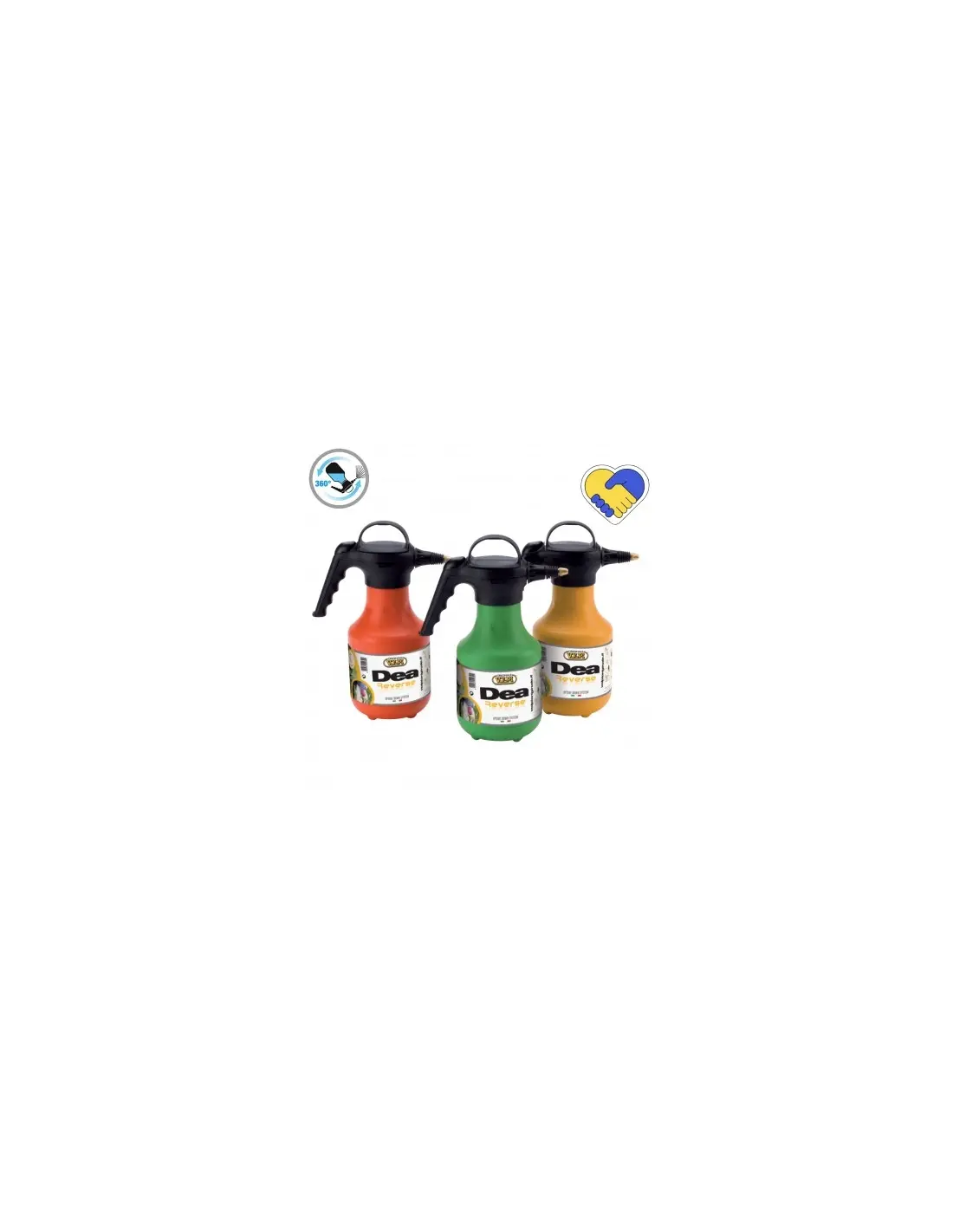 Sprayflaske 360º 2L