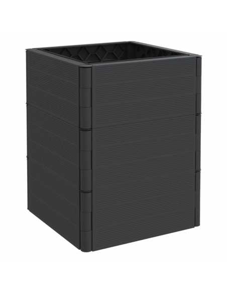 Plantekasser 2 stk antrasitt