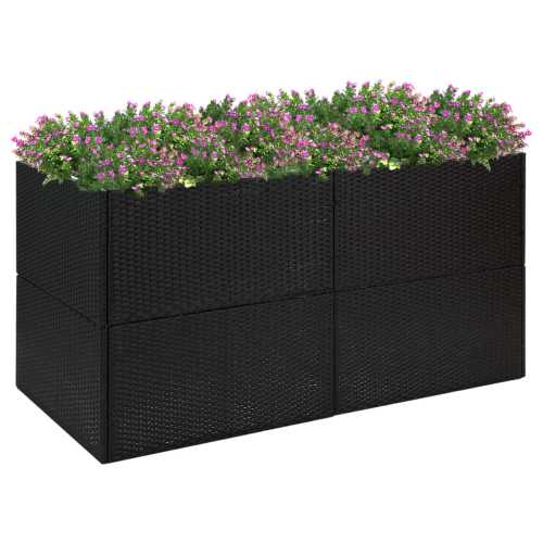 Plantekasse svart 157x80x80cm