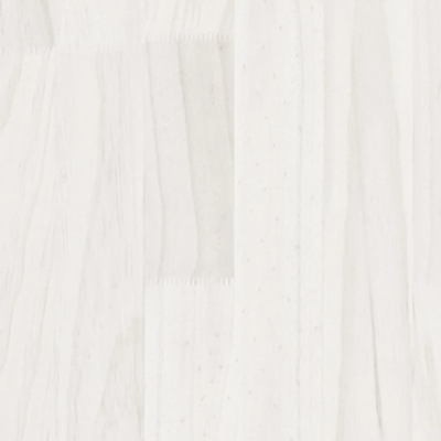 Hageplantekasse hvit 60x31x31 cm heltre furu