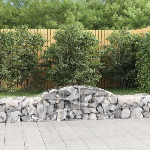 Gabion buet 300x50x40/60cm galvanisert jern