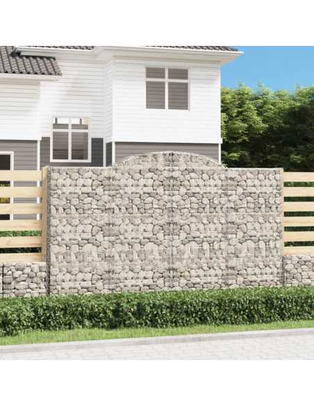 Gabion buet 300x50x180/200cm galvanisert jern