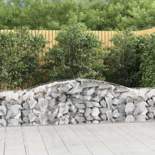Gabion buet 400x50x60/80cm galvanisert jern