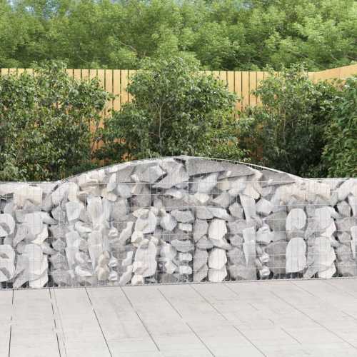 Gabion buet 400x30x100/120cm galvanisert jern