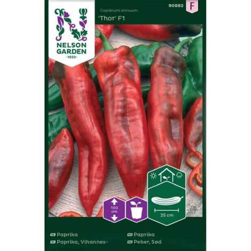 Paprika "Thor" F1-Premium Frø
