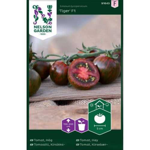 Cherrytomat "Tiger" F1-Premium Frø