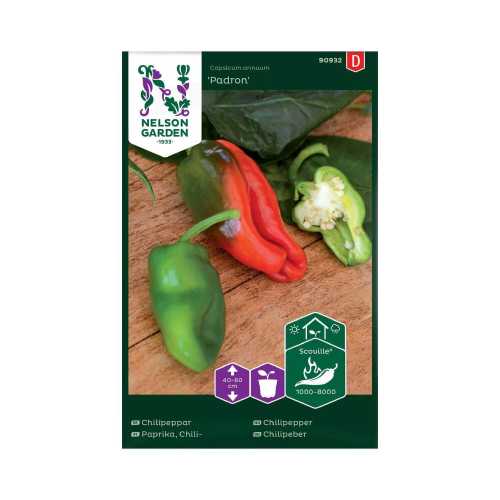 Chilipepper "Padron" Premium Frø