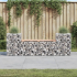Hagebenk gabiond 183x41x60,5cm gran