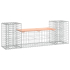 Hagebenk gabiond 183x41x60,5cm gran