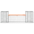 Hagebenk gabiond 183x41x60,5cm gran