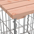 Hagebenk gabiond 183x41x60,5cm gran
