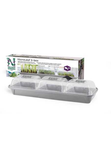 Minidrivhus "Micro Leaf 3-Box"