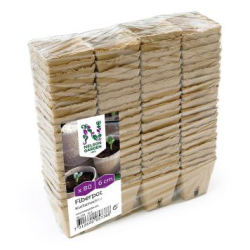 Fiberkrukke Firkantet 80stk