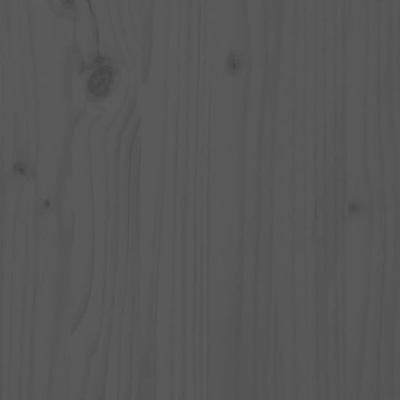 Hageplantekasse grå 62x30x69 cm heltre furu