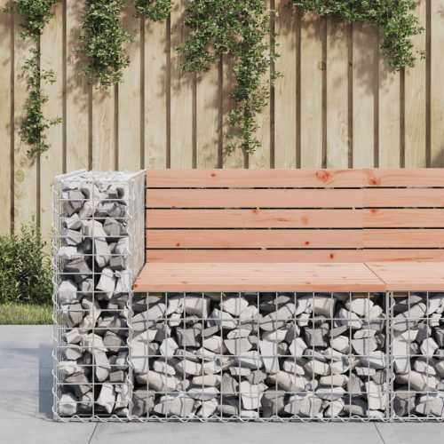 Hagebenk gabion 92x71x65,5cm gran