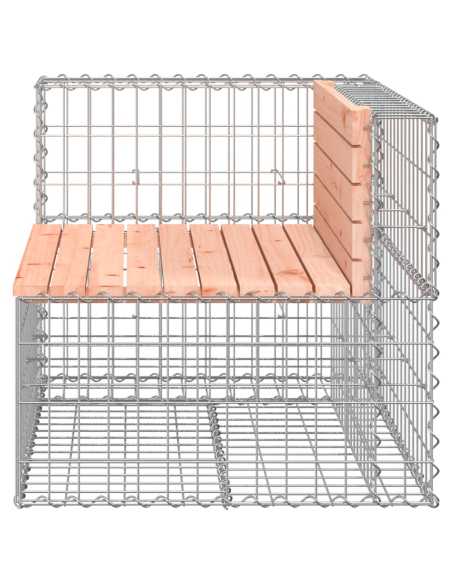 Hagebenk gabion 92x71x65,5cm gran