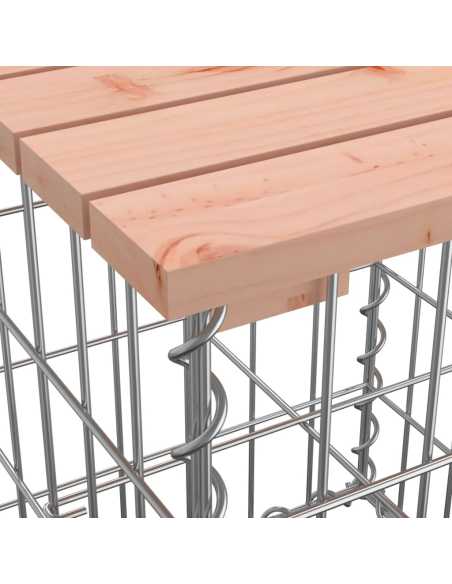 Hagebenk gabion 92x71x65,5cm gran