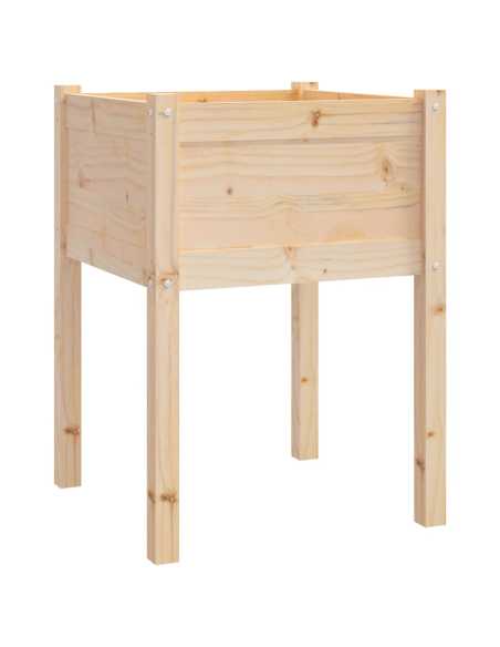 Plantekasser 2 stk 50x50x70 cm heltre furu