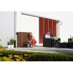 Dekorativ Vanntønne 350L (woody)