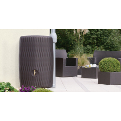 Dekorativ Vanntønne 300L (Mocca Sunda)