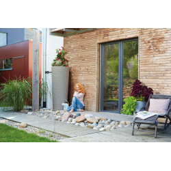 Dekorativ Vanntønne 350L (Natura Sahara)