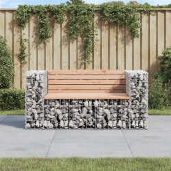 Hagebenk gabion 143x71x65,5cm gran