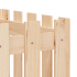 Plantekasse med gjerdedesign 200x50x50 cm heltre furu