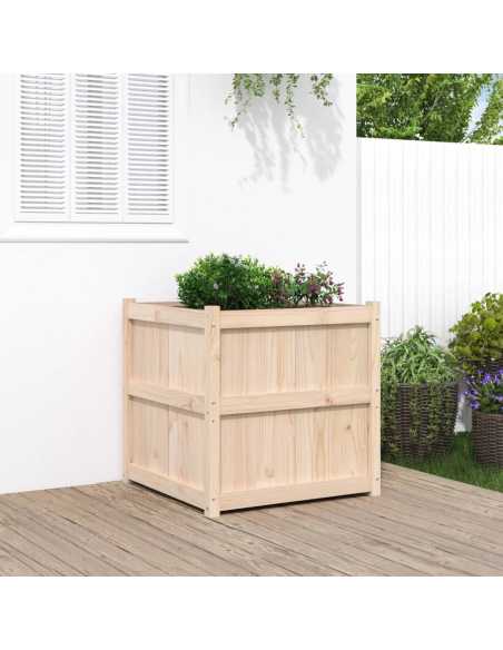 Plantekasse 70x70x70 cm heltre furu