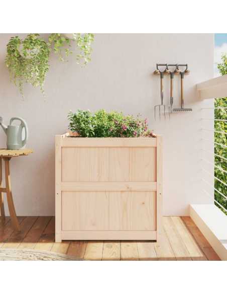 Plantekasse 70x70x70 cm heltre furu