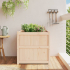 Plantekasse 70x70x70 cm heltre furu