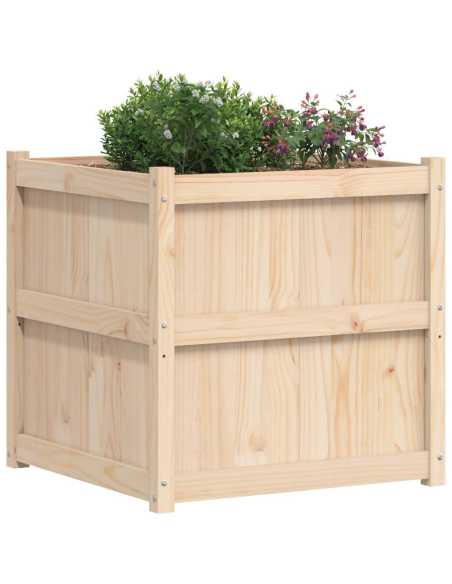 Plantekasse 70x70x70 cm heltre furu