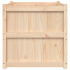 Plantekasse 70x70x70 cm heltre furu