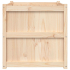 Plantekasse 70x70x70 cm heltre furu