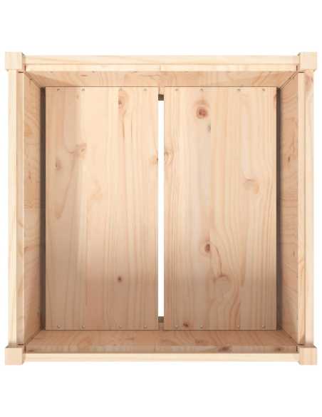 Plantekasse 70x70x70 cm heltre furu
