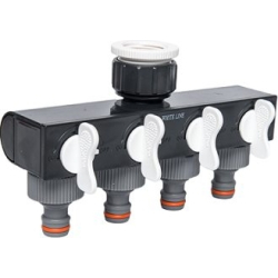 Krankobling/Hurtigkobling 4-Veis GSI White Line 3/4″