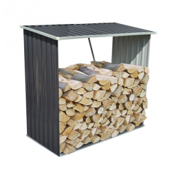 Vedskjul 163x83x154 cm