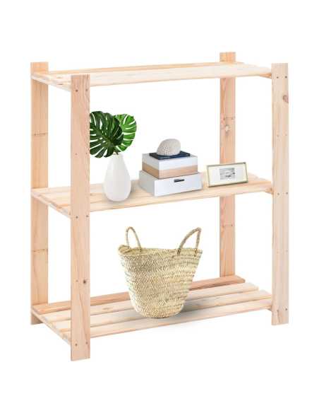 Oppbevaringshylle 80x38x90cm heltre