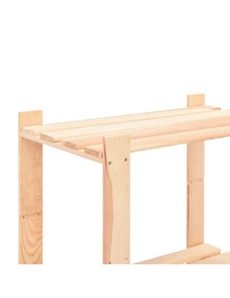 Oppbevaringshylle 80x38x90cm heltre