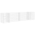 Plantekasse H-formet ståltråd 260x40x60 cm