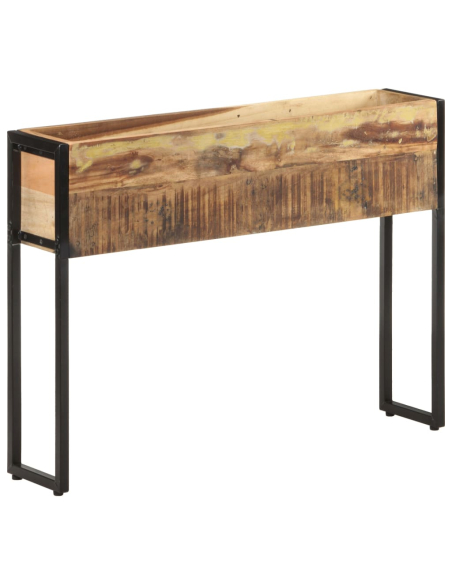 Plantekasse 90x20x68 cm gjenvunnet heltre