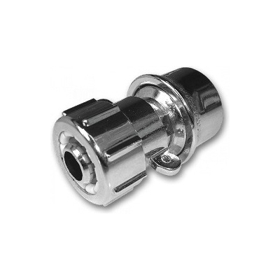 Hurtigkobling/Slangekobling, Metall, 1/2″ (13 mm) x GSV, Med Vannstopp