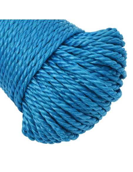 Tau blå 3mm 100m polypropylen