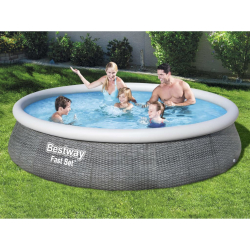 Basseng Bestway Fast Set med filterpumpe 396x84cm
